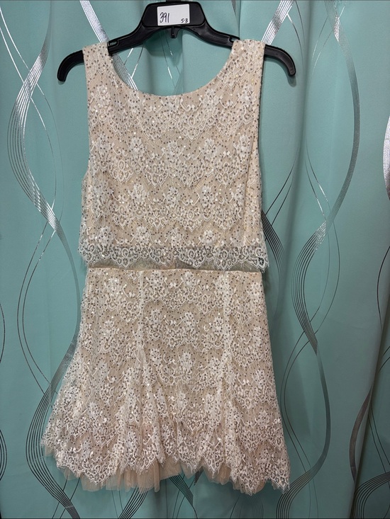 B Darlin Dresses & Skirts - B. Darlin Cream Lace Party Dress